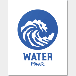 water power water tribe water nation Posters and Art